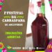 Inscrições abertas para o 1° Festival da Carraspana de Arcoverde