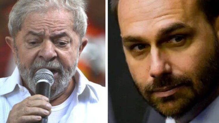 Eduardo Bolsonaro faz convite inusitado para Lula