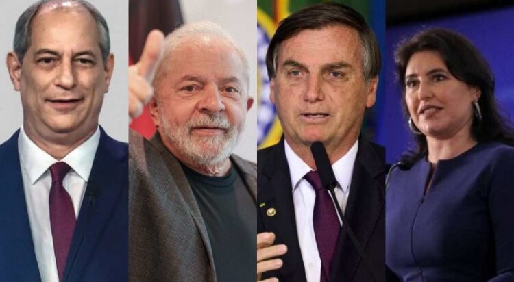 Pesquisa BTG/FSP: Bolsonaro lidera no Sul, Lula no Nodeste e nas outras regiões empate técnico. Na disputa nacional Lula tem 45% e Bolsonaro 34%