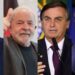 Pesquisa BTG/FSP: Bolsonaro lidera no Sul, Lula no Nodeste e nas outras regiões empate técnico. Na disputa nacional Lula tem 45% e Bolsonaro 34%
