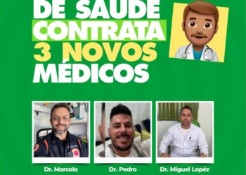 Prefeitura de Brejinho contratou mais 3 médicos para compor equipe da saúde municipal