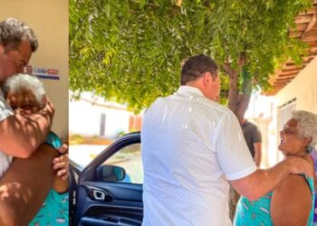 Waldemar Oliveira se emociona durante reencontro em Serra Talhada
