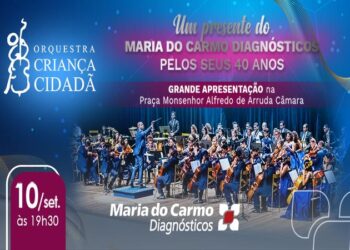 Orquestra Criança Cidadã celebra os 40 anos do Maria do Carmo Diagnósticos