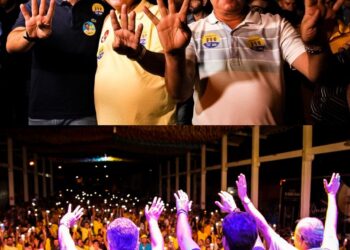 Em Tuparetama, multidão recebe Miguel Coelho no maior comício da campanha no Pajeú