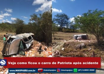 Ferimentos leves: Patriota passa bem após acidente