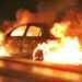 Fogo atinge veículos em bairro de Afogados da Ingazeira