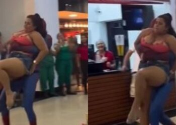 VÍDEO: ‘Homem-Aranha’ separa briga de mulheres em shopping
