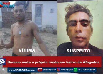 Homem mata o próprio irmão em bairro de Afogados, neste domingo (04)
