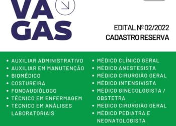 Hospital Regional Emília Câmara, em Afogados, abre processo seletivo em diversas áreas