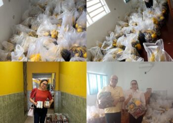 Tuparetama: famílias do Cadúnico recebem cestas de hortifrutis