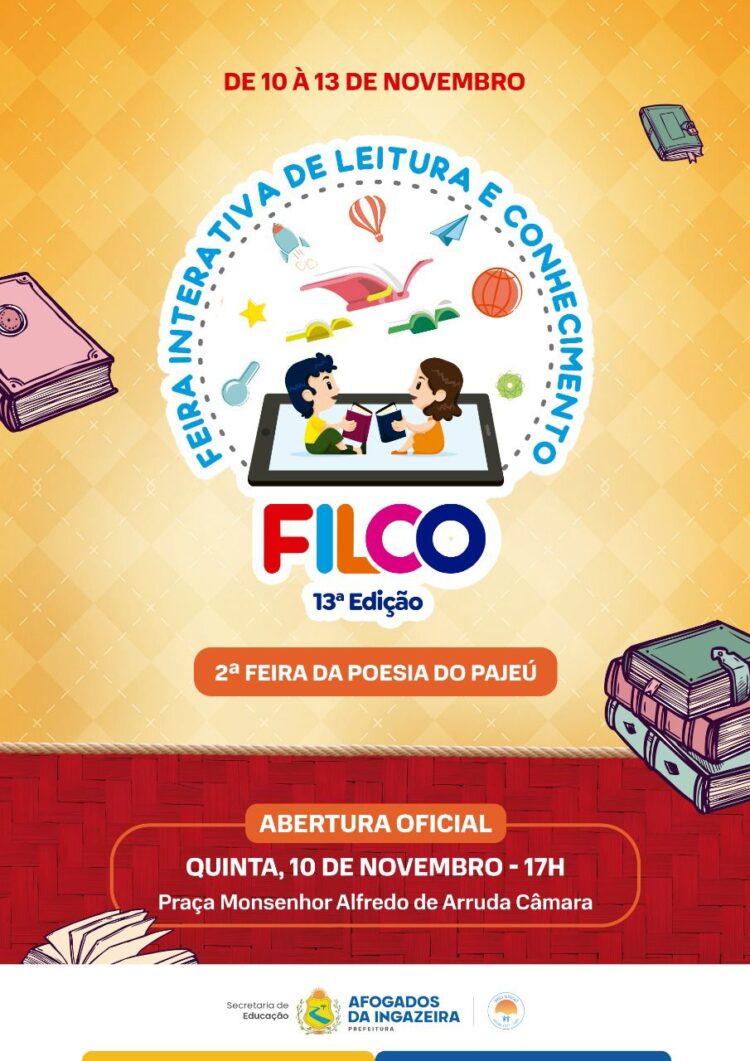 Feiras de Leitura e de Poesia acontecem em Afogados da Ingazeira