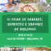 VI Feira de Saberes, Sementes e Sabores de Brejinho será realizada entre os dias 01 e 04 de dezembro de 2022