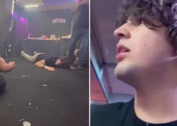Vídeo: Nattanzinho e equipe deitam no chão do camarim durante tiroteio em show; uma pessoa morre