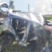 Carro roubado despenca de viaduto em PE; Quatro pessoas morrem e uma fica ferida