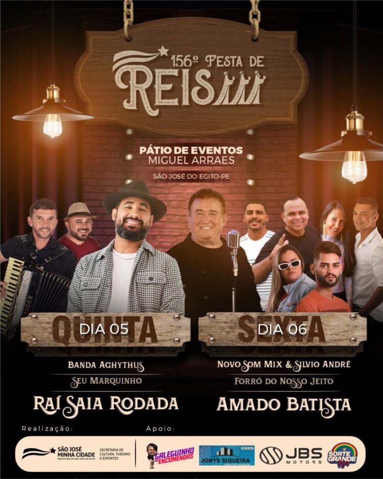 Festa de Reis volta a ser realizada em São José do Egito-PE