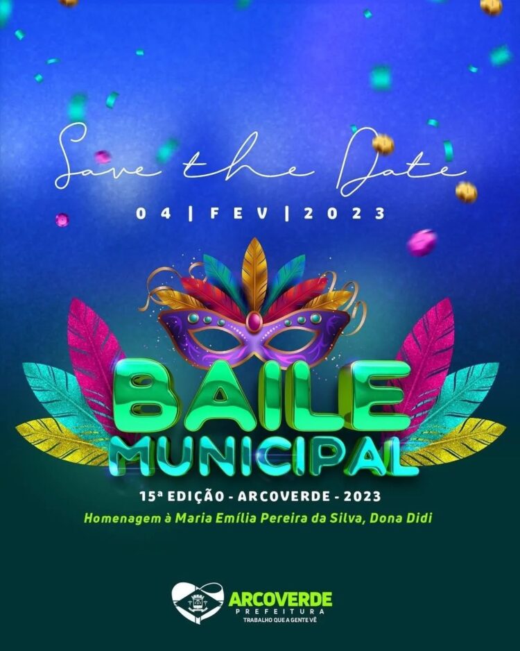A 15ª edição do tradicional Baile Municipal de Arcoverde já tem data marcada!