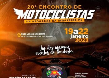 Vai começar o 20º Encontro de Motociclistas de Afogados da Ingazeira, confira programação