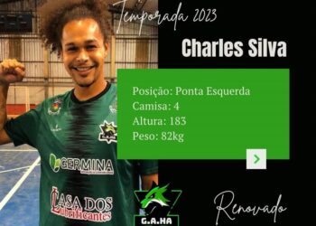 Atleta Afogadense renova contrato com o clube G.A.H.A de handebol na cidade de Luís Eduardo Magalhães, Oeste da Bahia.