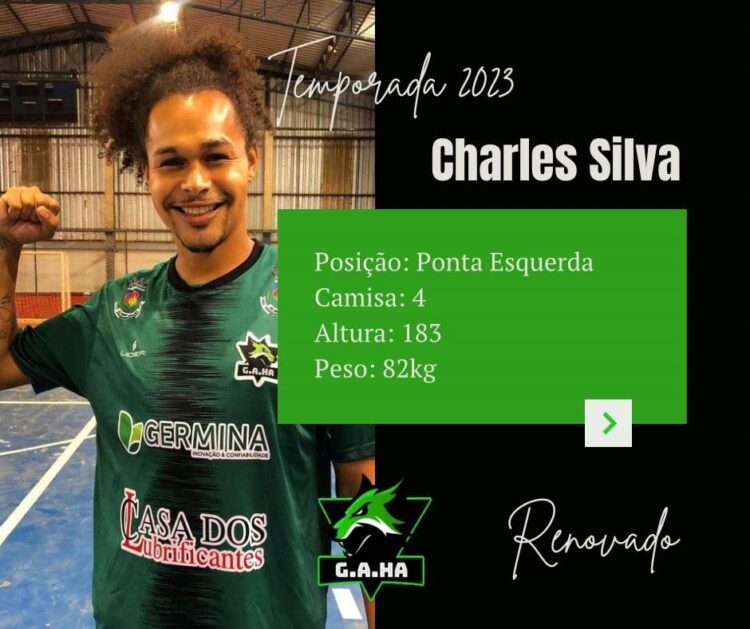 Atleta Afogadense renova contrato com o clube G.A.H.A de handebol na cidade de Luís Eduardo Magalhães, Oeste da Bahia.