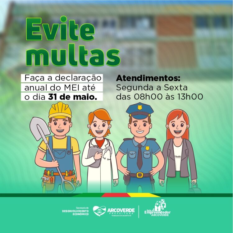 Microempreendedores Individuais de Arcoverde tem até 31 de maio para efetivarem a declaração anual