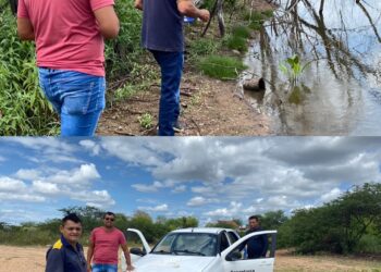 Saúde de Tuparetama monitora qualidade da água do açude Bom Jesus