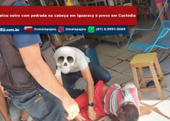 Primeira Mão: Homem que matou outro com pedrada na cabeça em Iguaracy é preso em Custódia