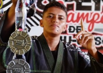 Atleta egipciense conquista 2º lugar em campeonato de jiu-jitsu com mais de 1500 inscritos