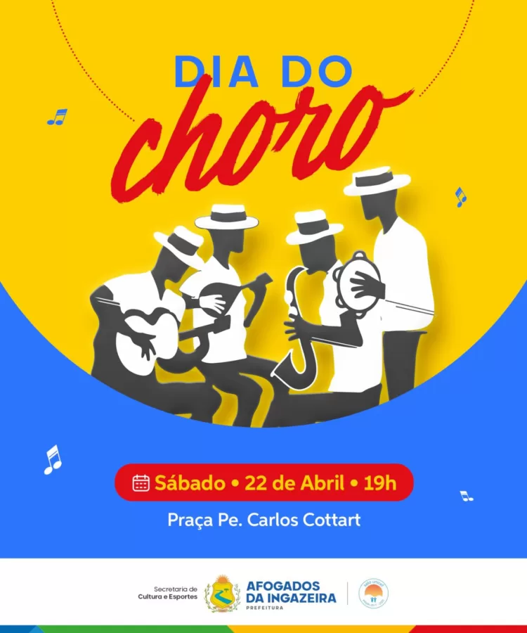 Prefeitura de Afogados vai celebrar o Dia Nacional do Choro