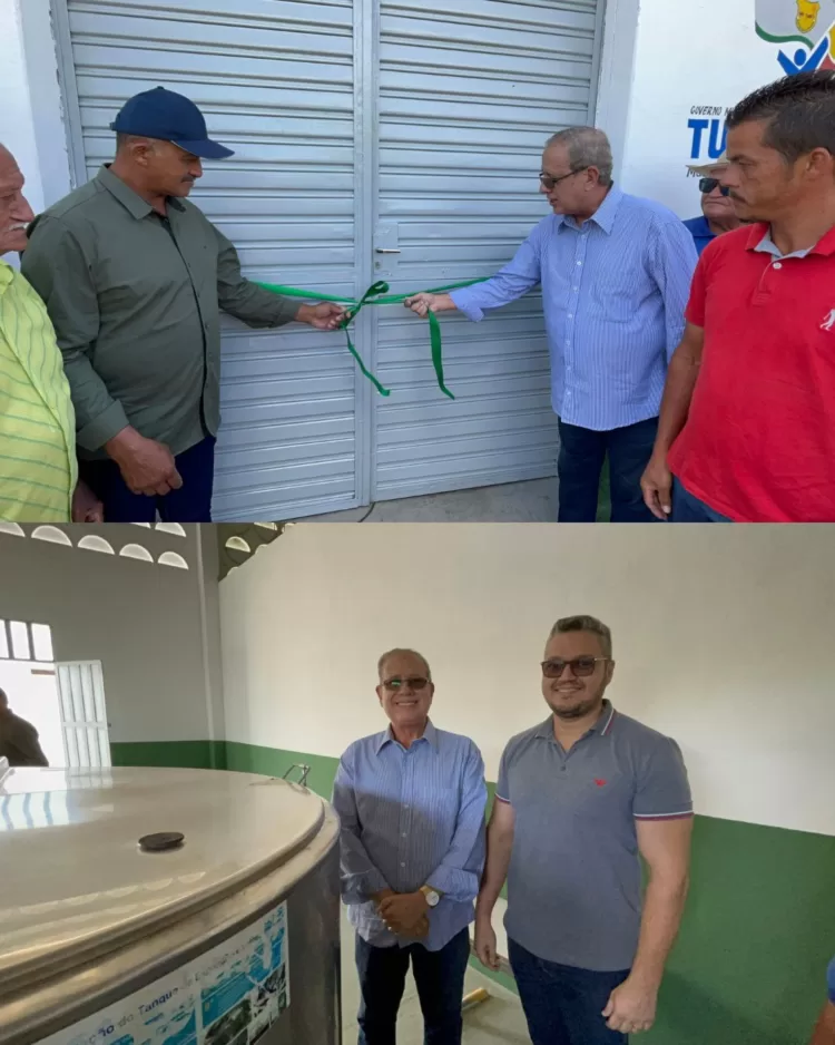 Sávio Torres inaugura Centro de Resfriamento de Leite
