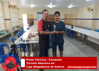 Tem início a Liga Afogadense de Xadrez 2023