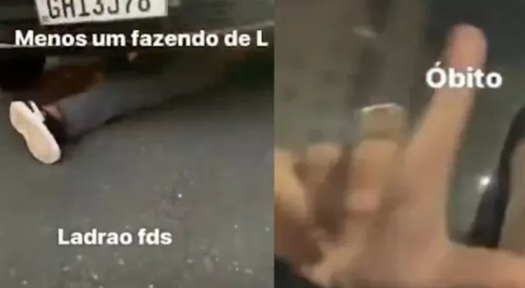 Motorista de aplicativo mata suposto autor de furto em SP e debocha: ‘Menos um fazendo o L’
