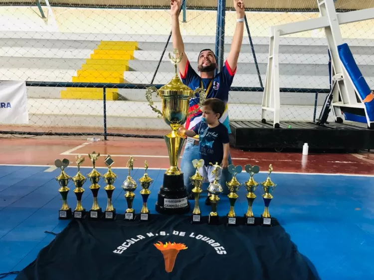 A vitória do trabalho e da emoção, EREM Nossa Senhora de Lourdes Campeã Geral dos Jogos Escolares Fase Regional