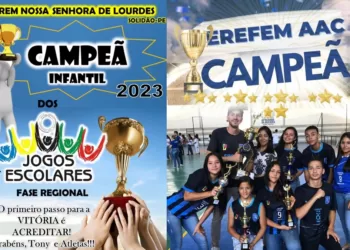 Jogos Escolares: Arnaldo no mirim e Nossa Senhora de Lourdes no Infantil são os campeões gerais. Confira os campeões em todas as modalidades e as escolas campeãs.