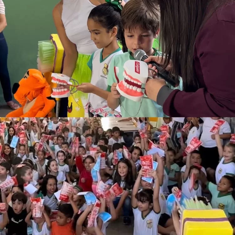 Um sorriso do tamanho do Brasil: projeto de higiene bucal contempla escolas da rede municipal de Tuparetama
