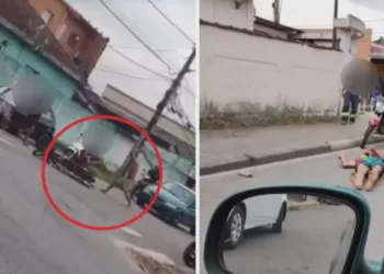 Homem espancado após grito de ‘pega ladrão’ foi vítima de ‘fake news’ e não roubou moto, diz dono de veículo
