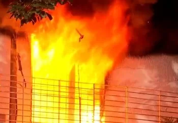 Homem coloca fogo na própria casa após aumento de aluguel