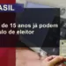 Jovens de 15 anos já podem tirar título de eleitor; Saiba como
