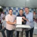 Prefeito Sandrinho inaugurou rua pavimentada no bairro Sobreira