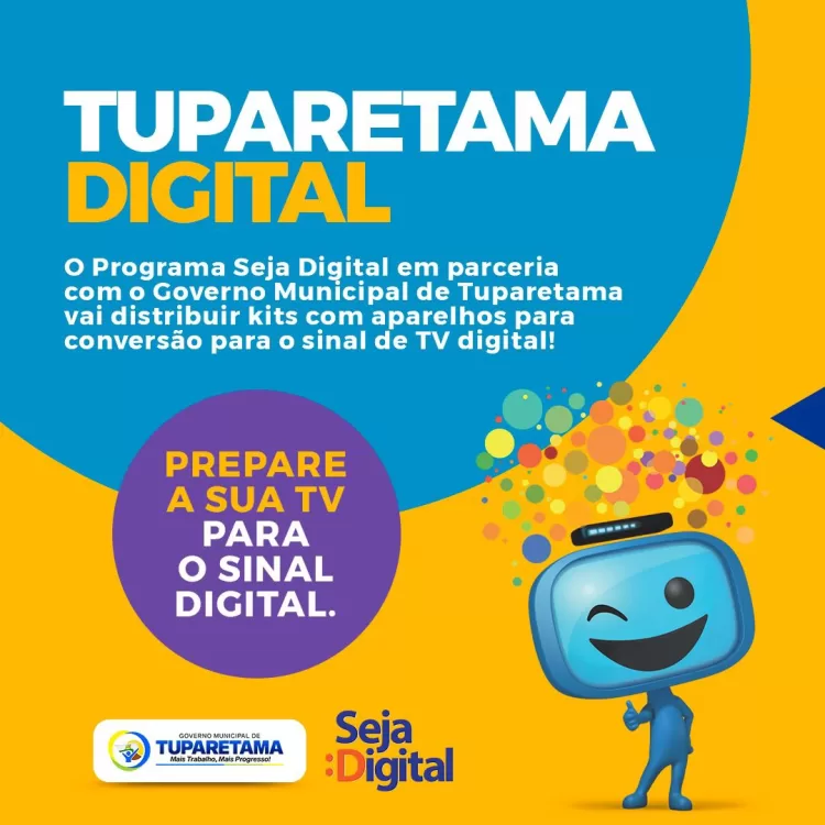 Tuparetama inicia agendamento da entrega dos conversores digitais de tv para beneficiários do CADÚNICO