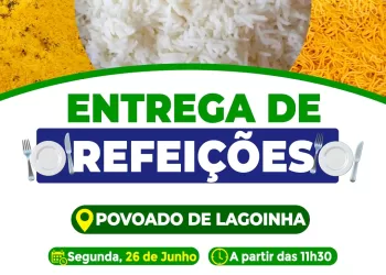 Cozinha Comunitária realiza entrega de refeições em Vila de Fátima, Brejinho