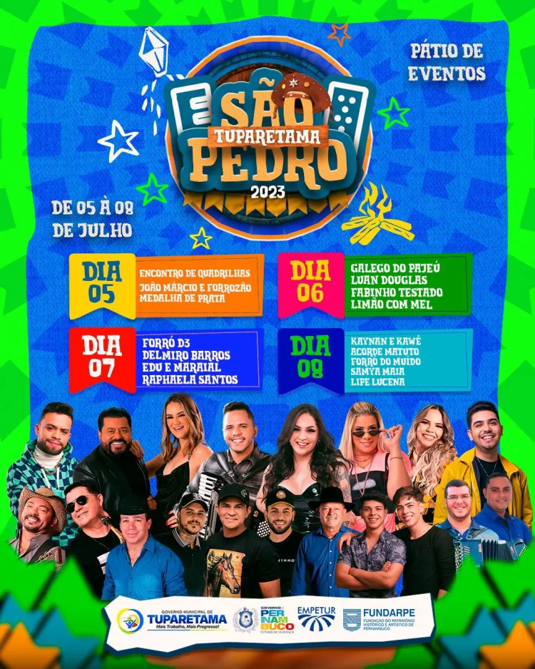 São Pedro de Tuparetama promete agitar o Sertão do Pajeú