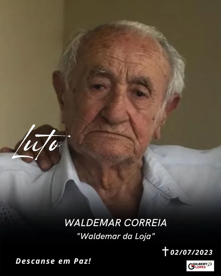 São José do Egito de Luto, morre Waldemar da Loja