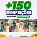 Brejinho: mais 150 refeições são entregues no povoado de Vila de Fátima, nesta segunda-feira