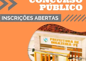 Prefeitura de Ingazeira abre inscrições para Concurso Público
