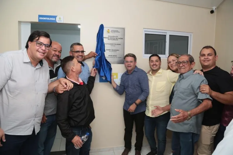 Sandrinho inaugurou nova UBS no bairro Planalto