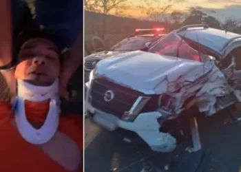 Cantor gospel Regis Danese sofreu trauma no abdômen, mas está estável após acidente, diz hospital