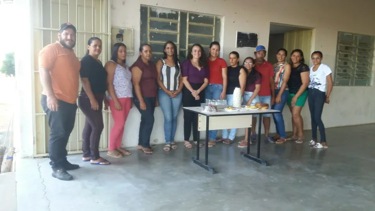 Thaynnara Queiroz se reuniu com as comunidades quilombolas