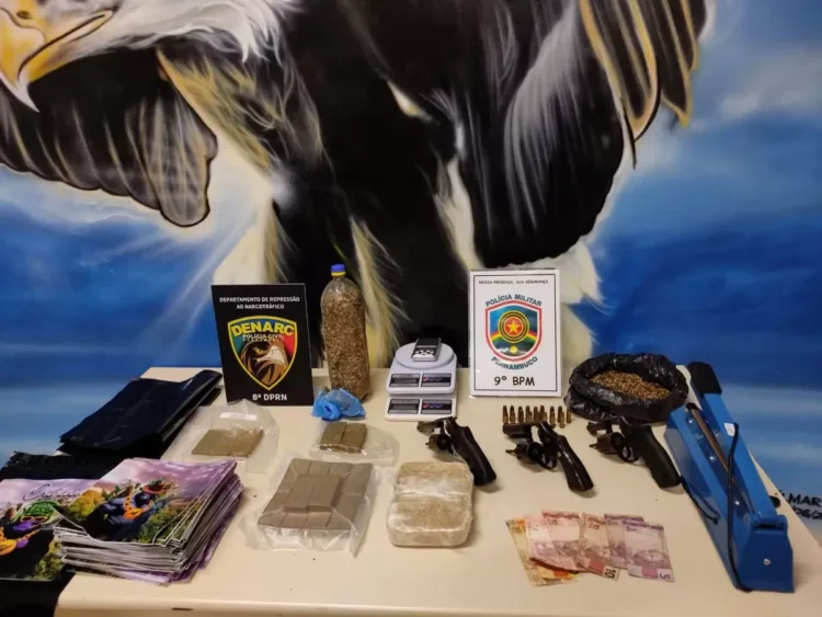 Traficantes são presos em operação do DENARC em Arcoverde e Garanhuns