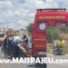 Acidente envolvendo duas motos no trevo próximo ao corpo de bombeiros, em Afogados. Veja vídeo.