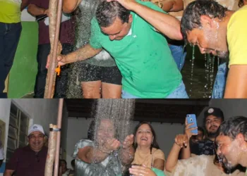 Prefeito Gilson Bento entrega obra de revitalização do sistema de abastecimento de água de Lagoa dos Campos